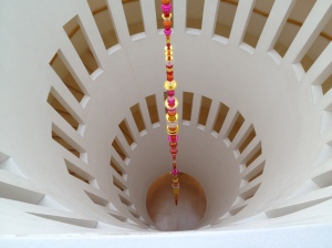 Center stairwell at the gallery